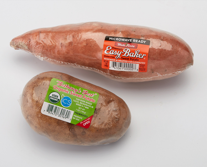 Potatoes Sweet Potato Label